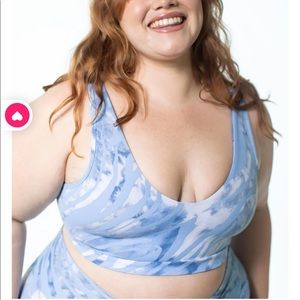 Booty by Brabants ZEBRA Azul Curvy Top